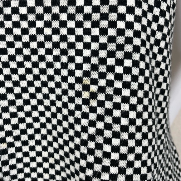 🔥Talbots Made in Italy Black White Checker Cardigan Sweater Set Women Size S - Picture 15 of 15